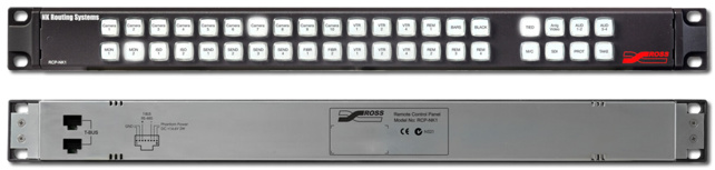 ROSS RCP-NK1 40 LED Illuminated Button Local / Remote Control Panel