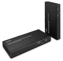 LINDY 70m Cat.6 HDMI 4K60, Audio, IR & RS-232 HDBaseT Extender with ARC