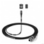 SENNHEISER MKE 1-5 Miniature clip-on microphone, omnidirectional, open end, 4m long, anthracite, accessories not included