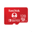 SANDISK microSDXC Extreme 128GB (U3/UHS-I/Cl.10/R100/W90) for Nintendo Switch